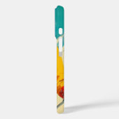Retro Skiën Glamour  Winteravontuur Case-Mate iPhone Case (Achterkant / Links)