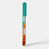 Retro Skiën Glamour  Winteravontuur Case-Mate iPhone Case (Achterkant / Rechts)