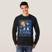 Retro Skiën op Boyne Mountain T-shirt (Voorkant volledig)