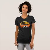 Retro Skien T-shirt (Voorkant volledig)