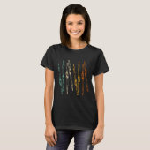 Retro Skiën Vintage Ski T-shirt (Voorkant volledig)