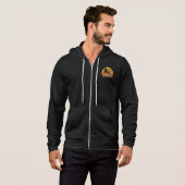 Retro Skiing Hoodie (Voorkant volledig)