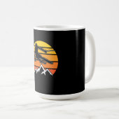 Retro Skiing Koffiemok (Voorkant rechts)