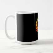 Retro Skiing Koffiemok (Links)