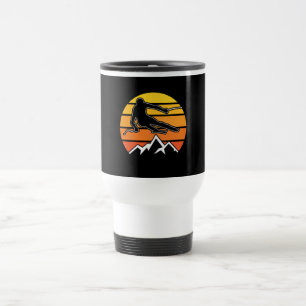 Retro Skiing Reisbeker
