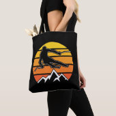 Retro Skiing Tote Bag (Dichtbij)
