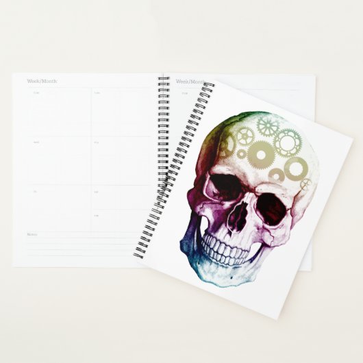 Retro Skull Planner (Display)