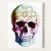 Retro Skull Planner (Achterkant)