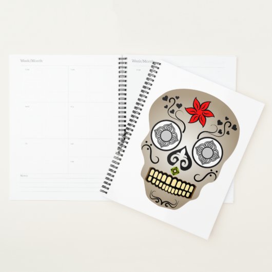 Retro Skull Planner (Display)