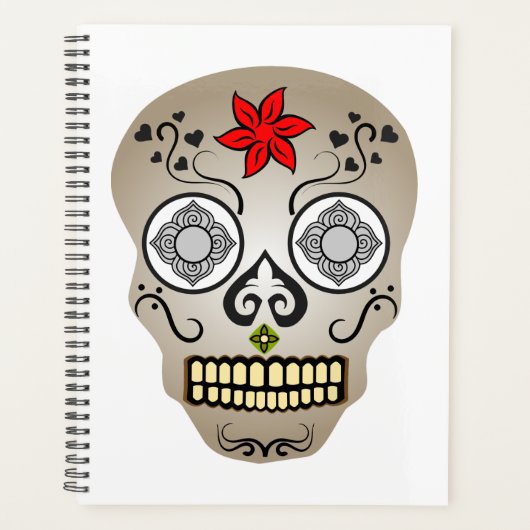 Retro Skull Planner (Voorkant)