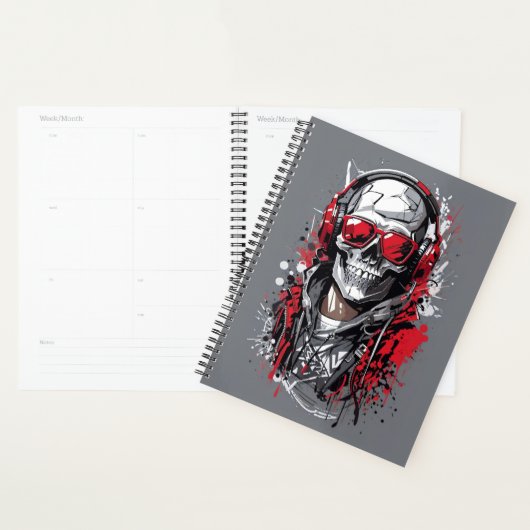 Retro Skull Planner (Display)
