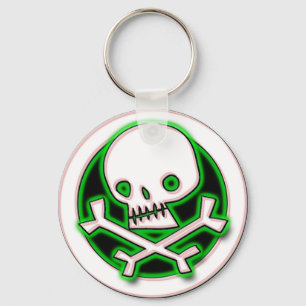 RETRO SKULL SLEUTELHANGER