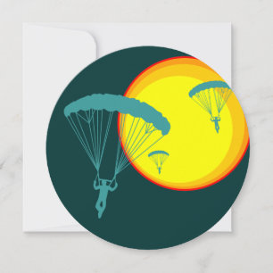 retro skydivers kaart