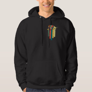 Retro  slak voor familie liefde dieren hoodie