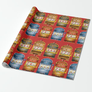 Retro-sleufpatroon Cadeaupapier