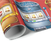 Retro-sleufpatroon Cadeaupapier (Rol Hoek)