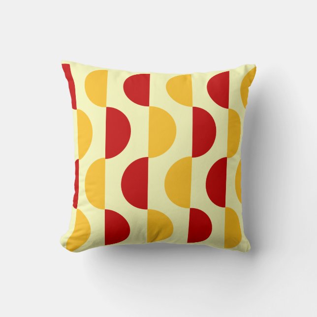 Retro Slice Fruity Pillow Kussen (Voorkant)