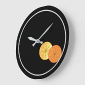 Retro Slicten Acrylwandklok Grote Klok (Hoek)