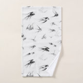 Retro Slim Natuur Bad Handdoek (Handdoek)