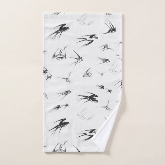 Retro Slim Natuur Bad Handdoek (Handdoek)