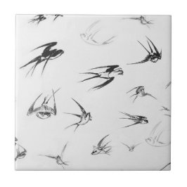 Retro Slim Natuur Tegeltje