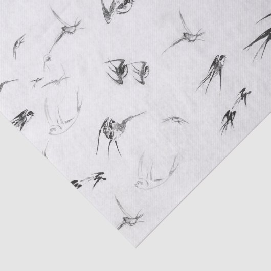 Retro Slim Natuur Tissuepapier (Detail)