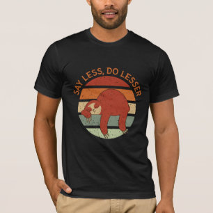 Retro Sloth Sunset T-shirt