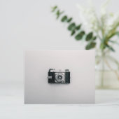 Retro SLR-fotografie Briefkaart (Staand voorkant)