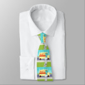 Retro Small Town Milkman Stropdas (Gebonden)