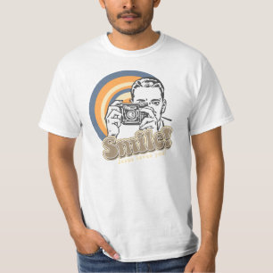 Retro Smile Jesus houdt van je T-shirt