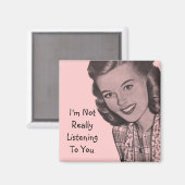 Retro Smile Magneet (Voorkant / Achterkant)