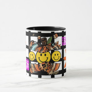 Retro Smile Mug Funny Smiley Face Cool Design Mok