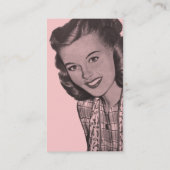 Retro Smile Visitekaartje (Achterkant)