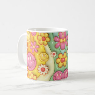Retro Smiley Koffiemok
