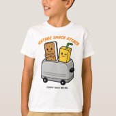 Retro Snack Attack kids T-shirt (Voorkant)