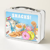 Retro Snack Voedsel Desserts (Achterkant)