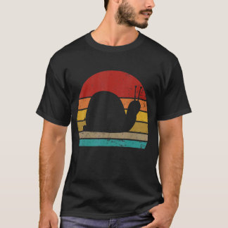 Retro Snagel Zonnedag 70 zestiger jaren '90 Snage T-shirt