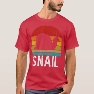 Retro Snagel Zonnedag 70 zestiger jaren '90 Snage T-shirt