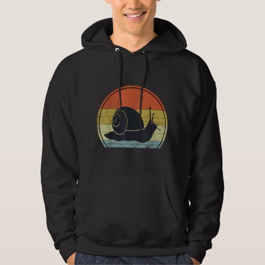 Retro Snail Hoodie (Voorkant)