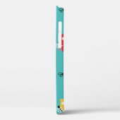 Retro sneakers: naadloos patroon. Case-Mate iPhone case (Achterkant / Links)