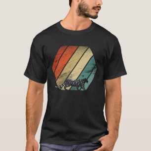 Retro Sneeuw Luipaard en schattig dier 3 T-shirt