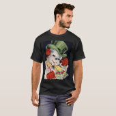 Retro Sneeuwman T-shirt (Voorkant volledig)