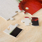 retro  sneeuwpoppen jigzaag puzzel legpuzzel (Zijkant)