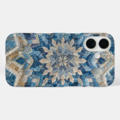 Retro sneeuwvlok Kaleidoscoop Quilt Case-Mate iPhone Case (Achterkant (horizontaal))