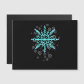 Retro Sneeuwvlok voor Vrouwen (Voorkant / Achterkant)