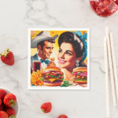 Retro Snel Eetcafé Koppel Servet (Insitu)
