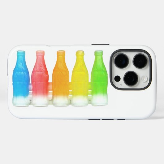 Retro snoep iPhone hoesje (Achterkant (horizontaal))