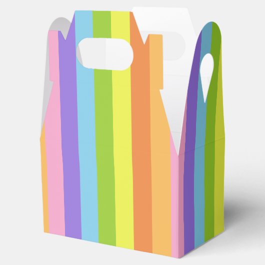 Retro Snoep Stripe Bedankdoosjes (Geopend)