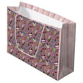 Retro Snoepjes- Roze Groot Cadeauzakje
