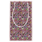 Retro Snoepjes- Roze Klein Cadeauzakje (Voorkant)